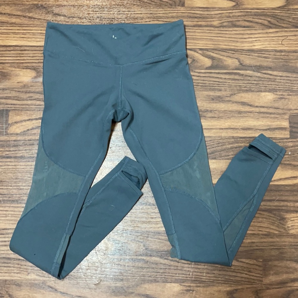 Alo yoga leggings mesh grey